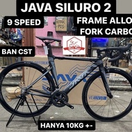 Java Siluro Roadbike Racing Bike 2 Alloy Rim Brake 8 Speed Vesuvio