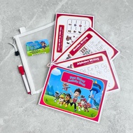 SG CustomMade - 3-4 Year Old Paw Patrol Dog Customize Personalize Activity Book | Game Pack | Birthd