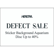 DEFECT SALE STICKER BACKGROUND AQUARIUM