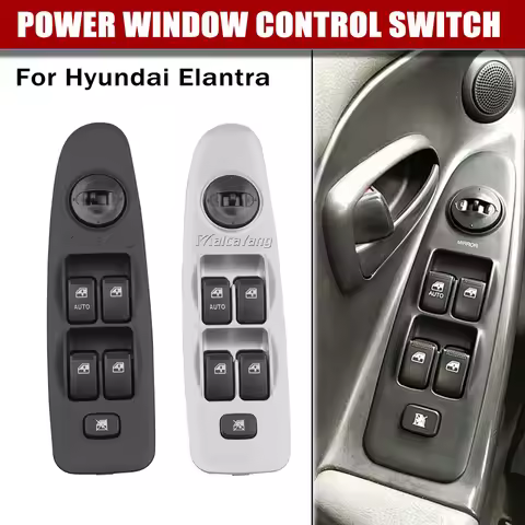 Electric Master Power Window Control Switch For Hyundai Elantra 2001 2002 2003 2004 2005 2006 93570-