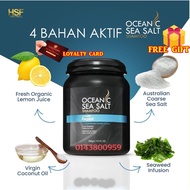 HSF NATURALS OCEANIC SEA SALT (SCRUB SHAMPOO) RAWAT KELEMUMUR KULIT KEPALA BERMINYAK GATAL-GATAL KUR