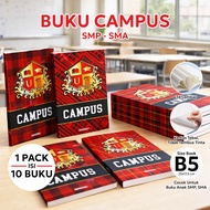(10pcs) Greebel Notebook 36 Sheets I Large Size School Book B5 Campus 36-9R