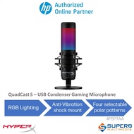 HYPERX QuadCast S – USB Condenser Gaming Microphone [4P5P7AA / 519P0AA]