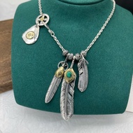 Goro’s Necklace Set 先金 上金 松石 羽毛 素羽