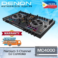 Denon DJ MC4000 Premium 2-Channel DJ Controller with Serato DJ Lite 24 bit 48kHz | JG Superstore