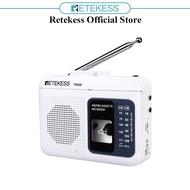 Retekess TR606 Cassette Player with Portable AM FM Radio Walkman Tape Player Recorder Support Standa