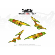 Hugsticker Car Sticker Mio 2004 McQueen Pattern