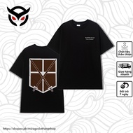 [ Mirage Clothing Shop ] Anime T-shirt - Unisex - Etiquetta Co.- Attack on Titan - Training Squad