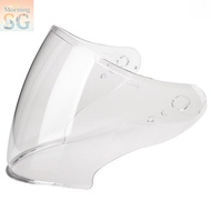 MorningSGMotorcycle Helmet Wind Shield Lens Visor Cambered Surface Motor Helmet Accessories Replacem