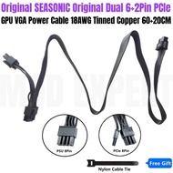 Seasonic PSU 8Pin to Dual 6+2Pin PCIe GPU VGA Power Cable for CORE GC-650 SSR-650LC, GC-550 SSR-550L