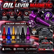 LCV8 Y15ZR Y16 STONEPRO MAGNETIC ENGINE OIL LEVER 4T OIL CAP OIL NUT R15 RS150 LC135 NMAX NVX VARIO