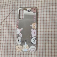 可愛動物鏡面手機殼 samsung s20