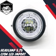 Daymaker 5.75 Inch Lyon Motorcycle Headlight W175 Xsr 155 Benelli Harley Economical