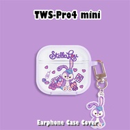 【Fast Shipment】For TWS-Pro4 mini Case Sweet Cute Cartoon Pattern Soft Silicone Earphone Case Casing