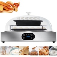 Electric Dough Proofer Machine 2 Layer Bread Proofing Box with Adjustable Humidity Control for Profe