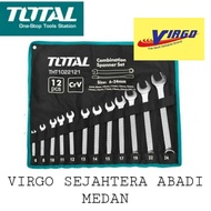 THT1022121 RING SPANNER SET 12PCS COMBINATION SPANNER 6-24MM TOTAL