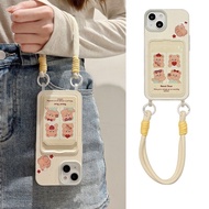 Cute Girl Bear Casing Redmi 0 14T Pro poco X7 Pro 5Gm4 C75 F4 11 Lite 13T Pro X3 Nfc M5 M6 Pro 5G M3