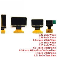 0.49" 0.66" 0.42'' 0.78" 0.87" 0.91" 0.96" 1.3" Inch OLED Display LCD Screen Module 0.91'' 1.3'' 128