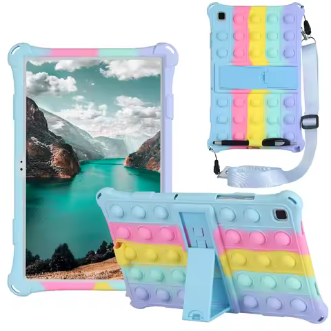 Kids Cover Case For Samsung Galaxy Tab A9 Plus A9+ A7 Lite 8.7 SM-T220 T225 S5e S6 lite S7 S8 A7 10.