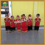 Children's dayak Clothes // kalimantan Traditional dayak Clothes alvidnita_