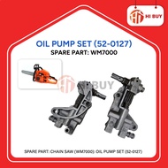 CHAIN SAW (WM7000) SPARE PART: OIL PUMP SET FOR 45CC 52CC 58CC/ PAM MINYAK MESIN TEBANG POKOK 461 45