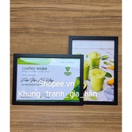 Certificate frame, certificate frame, A4 frame (21*30)