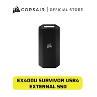 CORSAIR EX400U Survivor USB4 External SSD (1TB)