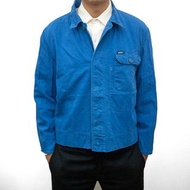 MERKS 企業版 工作罩衫 工作服 作業服 藍色 古著 二手 汽修 工裝