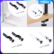 [Etekaxa] 2 Pieces Pegboard Desk Mount Desk Clips Standing Holder for Home Office