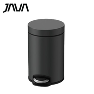 JAVA - 不銹鋼圓形腳踏垃圾桶 30公升 - 鈦金灰色 (JH8856-30L)