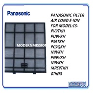 PANASONIC AIR COND FILTER E-ION ORIGINAL(2PCS)MODEL:CS-PV9TKH/PC9QKH/PV9RKH/PU9VKH/PS9TKH/PN9VKH/N9V