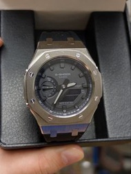 Casio G-Shock 農家橡樹系列 鋼圈八角形G-SHOCK GA-2100快拆AP農家 橡樹B2110GM-2100-1A GM2100 GA2100 2100METAL 