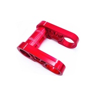 Litepro จักรยานพับ Hollow Double Stem อลูมิเนียมอัลลอยด์31.8Mm Straight Handlebar Dual Stem Rod 180G