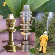 Agriculture High Pressure Brass Nozzle Missile Shaped Adjustable Durable for Electric Sprayer