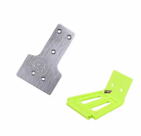 Wltoys 12428 12428-B 12427 RC Car spare parts Front Bottom protection Aluminum sheet 12428-0364 + An