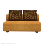 SB Design Square SB FURNITURE โซฟา 2 ที่นั่ง DISNEY รุ่น POOH-HOME สีเหลือง (152X105X84 ซม.)