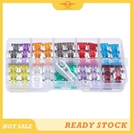 [CloudsMiles] 120 Pieces of Car Fuse Combination Kit Car/RV/Truck/Motor Micro Fuse Combination Kit C