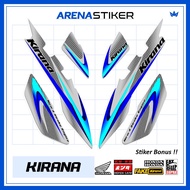 KIR02c Sticker Striping Sticker Honda Kirana 125 NCX Dream 125 Retro Gradient Racing Motif Variation