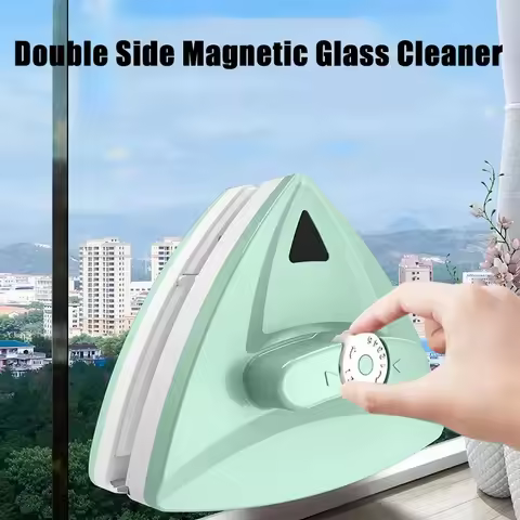 Adjustable Magnetic Window Cleaner 3-40mm Double-side Magnetic Window Brush Glass Clean Balcony Wind