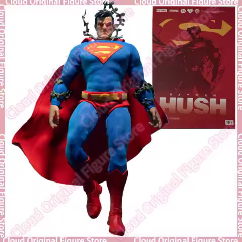 In Stock 100% Original Gong Hush Superman Batman Thomas Elliot Pvc 17.5cm Anime Figures Collectible 