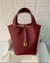 Hermes Picotin 18 愛馬仕紅✨🐎