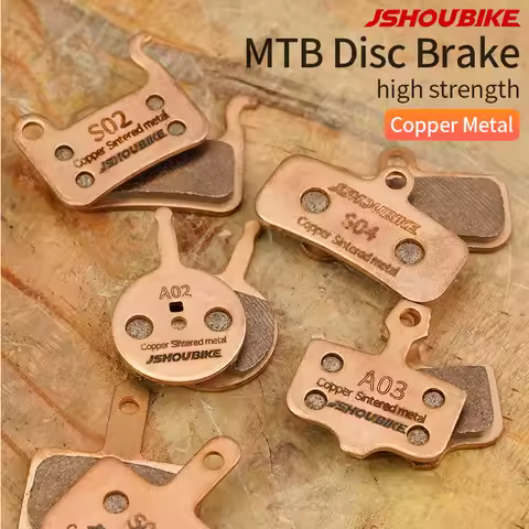JSHOUBIKE Bicycle Hydraulic Disc Brake Pad MTB Copper sintering process for SHIMANO MT200 XT XTR M31
