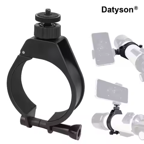 Datyson Telescope Main Tube Clamp, Suitable for Main Tube Diameters of 72-74mm, Equipped with a 1/ 4
