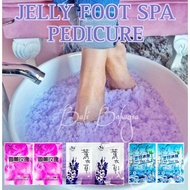 Jelly Foot Spa Pedicure/Jelly Detox Treatment Pedicure Foot Bath Salt Spa Jelly Foot Odor Remover De