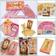 Bộ bài the clow sakura 56 quân bài / thẻ bài bói sakura / lá bài sakura Hồng nâu