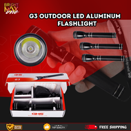 G3 GHS Flashlight Outdoor LED Aluminum-Cadmium Flashlight WITH POWERBAK