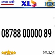 Nomor Cantik xl 08788 00000 89 seri panca 00000 bm_07