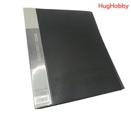 [2nd Hand] A4 Document File (40 Compartments) Black Hard Cover King Jim A4 Clear 132CW-BK Products F