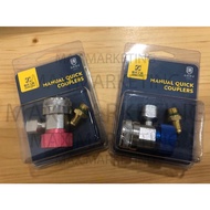 Car Aircond Meter Adapter for 134a System Manifold Gas Connectors R134a Adjustable AIRCOND Connector