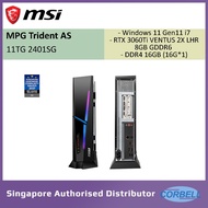 MSI MPG Trident AS 11TG-2401SG Gaming Desktop 11 Gen i7/DDR4 16GB/1TB SSD /RTX 3060Ti 8GB GDDR6/Win11 Home